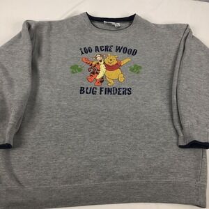 Vintage Winnie The Pooh Hundred Acre Wood Tigger Sweatshirt XLarge